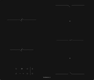 Варочная панель Де Дитрих DPV4605HB фото Варочная панель De Dietrich DPV4605HB фото
