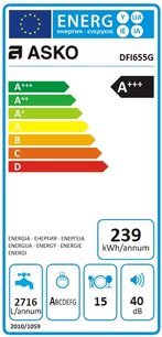Посудомоечная машина Аско DFI655G фото 4 Посудомоечная машина Asko DFI655G фото 4