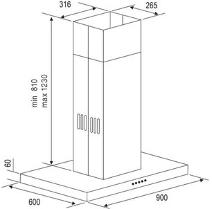 Вытяжка Kuppersberg Opera IS X 1HHM фото 3 Вытяжка Kuppersberg Opera IS X 1HHM фото 3