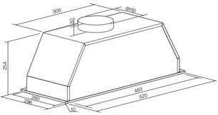Встраиваемая вытяжка Грауде LB 52.0 EL фото 3 Встраиваемая вытяжка Graude LB 52.0 EL фото 3