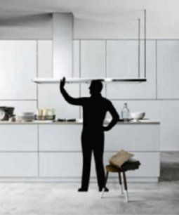 Вытяжка FALMEC DESIGN LUMEN ISOLA STEEL 175 SX фото 3 Вытяжка FALMEC DESIGN LUMEN ISOLA STEEL 175 SX фото 3