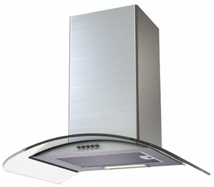 Вытяжка Крона SABRINA 600 inox/glass push button фото Вытяжка KRONA SABRINA 600 inox/glass push button фото