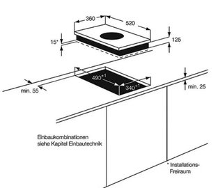 Варочная панель АЕГ HC451500EB фото 3 Варочная панель AEG HC451500EB фото 3