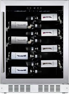 Винный шкаф Дунавокс DAU-40.138SS фото Винный шкаф Dunavox DAU-40.138SS фото