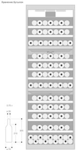 Полновстраиваемый винный шкаф Гаггенау RW466304 фото 3 Полновстраиваемый винный шкаф Gaggenau RW466304 фото 3
