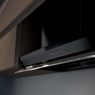 Вытяжка Фалмек Design VIRGOLA BLACK 60 (600) фото 2 Вытяжка Falmec Design VIRGOLA BLACK 60 (600) фото 2