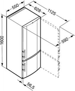 Холодильник Liebherr CUPsl 2721 Comfort фото 4
