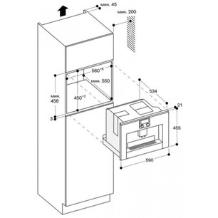 Встраиваемая кофемашина Гаггенау CMP 250-130 фото 3 Встраиваемая кофемашина Gaggenau CMP 250-130 фото 3