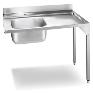 Стол с мойкой Smeg WT02R-1 фото