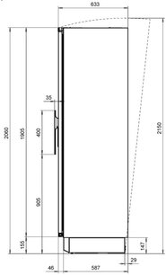 Винный шкаф Фестиво 45 VLM 45VLM0570 (черный) фото 4 Винный шкаф Festivo 45 VLM 45VLM0570 (черный) фото 4