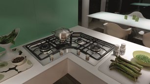 Независимая варочная панель Франке FHNE COR 4 3G TC XS C фото 3 Независимая варочная панель Franke FHNE COR 4 3G TC XS C фото 3