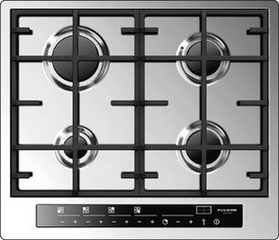 Варочная панель Фулгор Милано CPH 604 G TC X фото Варочная панель Fulgor Milano CPH 604 G TC X фото