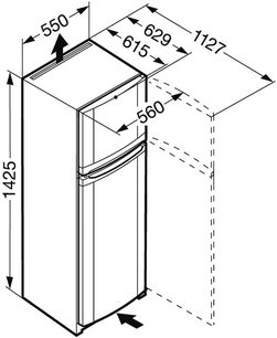 Холодильник Либхер CTesf 2441 Comfort фото 2 Холодильник Liebherr CTesf 2441 Comfort фото 2
