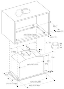Встраиваемая вытяжка Гаггенау AC200181 фото 2 Встраиваемая вытяжка Gaggenau AC200181 фото 2