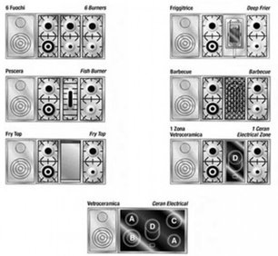 Варочный центр Рестарт GGL 135 2F фото 3 Варочный центр Restart GGL 135 2F фото 3