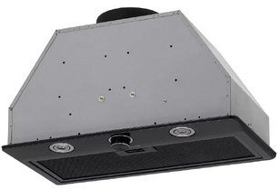 Встраиваемая вытяжка Крона SVEN 600 black one knob фото Встраиваемая вытяжка KRONA SVEN 600 black one knob фото