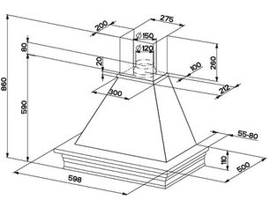 Вытяжка Фабер RANCH 60 Spatolato SC EP корпус венецианская штукатурка фото 3 Вытяжка Faber RANCH 60 Spatolato SC EP корпус венецианская штукатурка фото 3