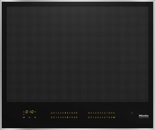 Индукционная панель конфорок с сенсорным управлением Miele KM 7667 FR Индукционная панель конфорок с сенсорным управлением Miele KM 7667 FR