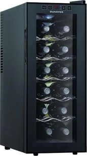 Винный шкаф Дунавокс DX-12.35S фото Винный шкаф Dunavox DX-12.35S фото