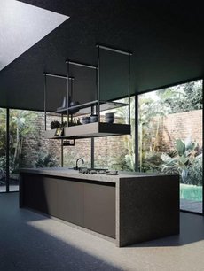 Вытяжка Фалмек CIRCLE.TECH SPAZIO ISOLA black (600) фото 2 Вытяжка Falmec CIRCLE.TECH SPAZIO ISOLA black (600) фото 2