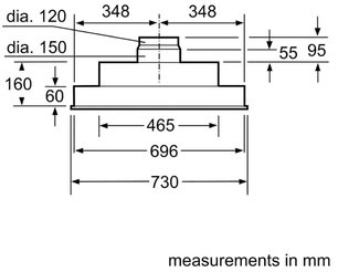 Встраиваемая вытяжка Бош DHL755BL фото 4 Встраиваемая вытяжка Bosch DHL755BL фото 4