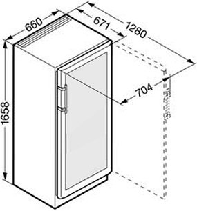 Винный шкаф Либхер WK 4127 Vinothek фото 3 Винный шкаф Liebherr WK 4127 Vinothek фото 3