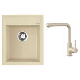 Omoikiri (мойка Daisen 42-BE + смеситель NAKAGAWA BE-P) фото