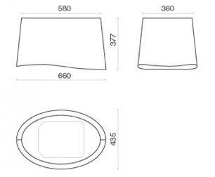 Вытяжка Фалмек Mare 66 (450) (с системой E.ion) ECP black фото 3 Вытяжка Falmec Mare 66 (450) (с системой E.ion) ECP black фото 3