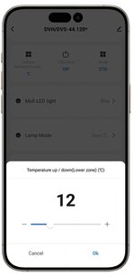 Встраиваемый винный шкаф Дунавокс DVN-25.65DB.TO фото 3 Встраиваемый винный шкаф Dunavox DVN-25.65DB.TO фото 3