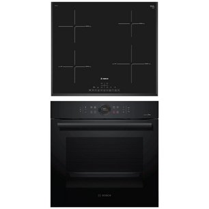 Bosch (варочная панель PIF651FC1E + духовой шкаф HBG 872DC1S) фото