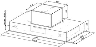 Вытяжка Смег KSEG90X2 фото 2 Вытяжка Smeg KSEG90X2 фото 2