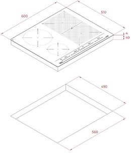 Индукционная варочная панель Teka IZF 64440 MSP BLACK фото 2