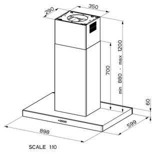 Вытяжка Фабер STILO COMFORT ISOLA X A90 фото 2 Вытяжка Faber STILO COMFORT ISOLA X A90 фото 2