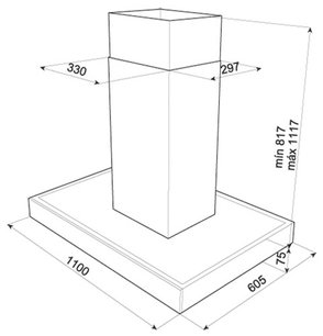 Вытяжка Тека DPL 110 ISLA фото 2 Вытяжка Teka DPL 110 ISLA фото 2