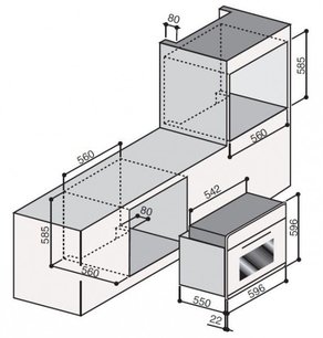 Духовой шкаф Ilve 600SC-NMP GF фото 3