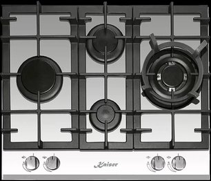 Газовая варочная поверхность Кайзер KCG 6394 W Turbo Romb фото Газовая варочная поверхность Kaiser KCG 6394 W Turbo Romb фото