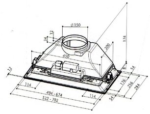 Вытяжка Фабер INCA SMART HC X A70 фото 2 Вытяжка Faber INCA SMART HC X A70 фото 2