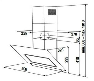 Вытяжка Куперсбуш KD 9610.0 J фото 2 Вытяжка Kuppersbusch KD 9610.0 J фото 2