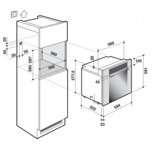 Духовой шкаф Де Дитрих DOP1160W фото 2 Духовой шкаф De Dietrich DOP1160W фото 2
