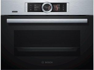 Компактный встраиваемый духовой шкаф-пароварка BOSCH CSG656RS7 фото Компактный встраиваемый духовой шкаф-пароварка BOSCH CSG656RS7 фото