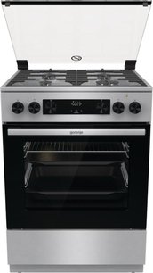 Комбинированная плита Горение GKS6C70XF фото Комбинированная плита Gorenje GKS6C70XF фото