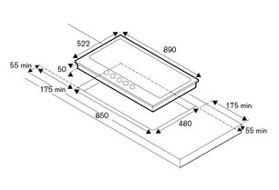Варочная панель Бертаззони P905LPROX фото 4 Варочная панель Bertazzoni P905LPROX фото 4