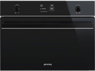 Компактный духовой шкаф с пароваркой Смег SF4603VCNX1 фото Компактный духовой шкаф с пароваркой Smeg SF4603VCNX1 фото