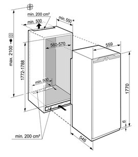 Встраиваемый холодильник Liebherr IRBe 5121 Plus фото 4