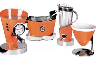Кофеварка Бугатти Espresso Machine Diva Orange фото 2 Кофеварка Bugatti Espresso Machine Diva Orange фото 2