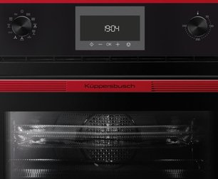 Компактный духовой шкаф с микроволнами Kuppersbusch CBM 6330.0 S8 Hot Chili фото 2