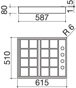 Варочная панель Barazza 1PLB4 фото 3
