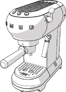 Кофемашина Смег ECF01PGEU фото 4 Кофемашина Smeg ECF01PGEU фото 4