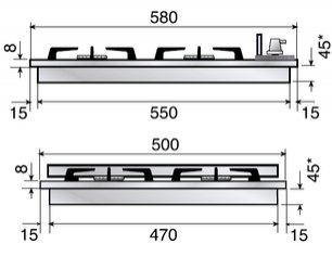 Варочная панель Илве H360CNV Green фото 2 Варочная панель Ilve H360CNV Green фото 2