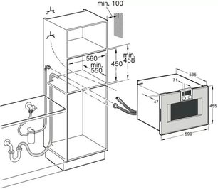 Духовой шкаф-пароварка Гаггенау BS 471-110 фото 3 Духовой шкаф-пароварка Gaggenau BS 471-110 фото 3